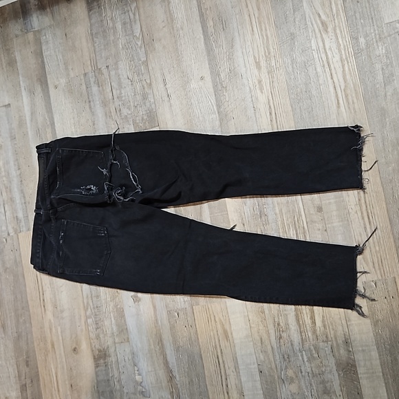 GRLFRND Karolina Straight Leg Distressed Jeans - Picture 5 of 7